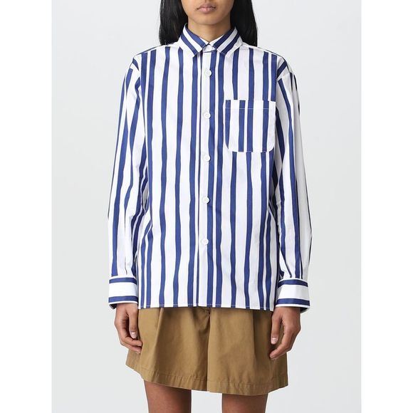A.P.C Women's Jacket Shirt Samantha Blue